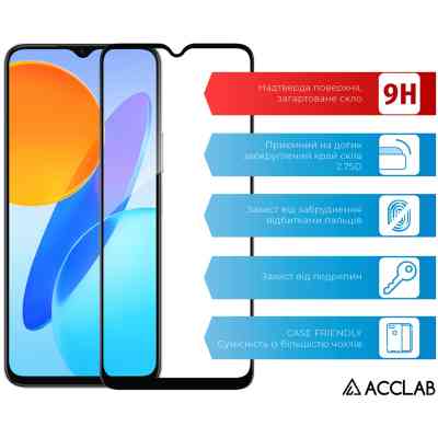 Стекло защитное ACCLAB Full Glue Samsung M23 5G Black (1283126527043) Винница