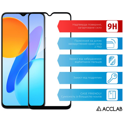 Стекло защитное ACCLAB Full Glue Samsung M23 5G Black (1283126527043) Винница - изображение 3