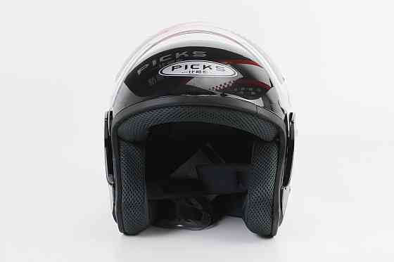 Шолом відкритий АТ-666, ЧОРНИЙ (можливі дефекти фарбування) Киев