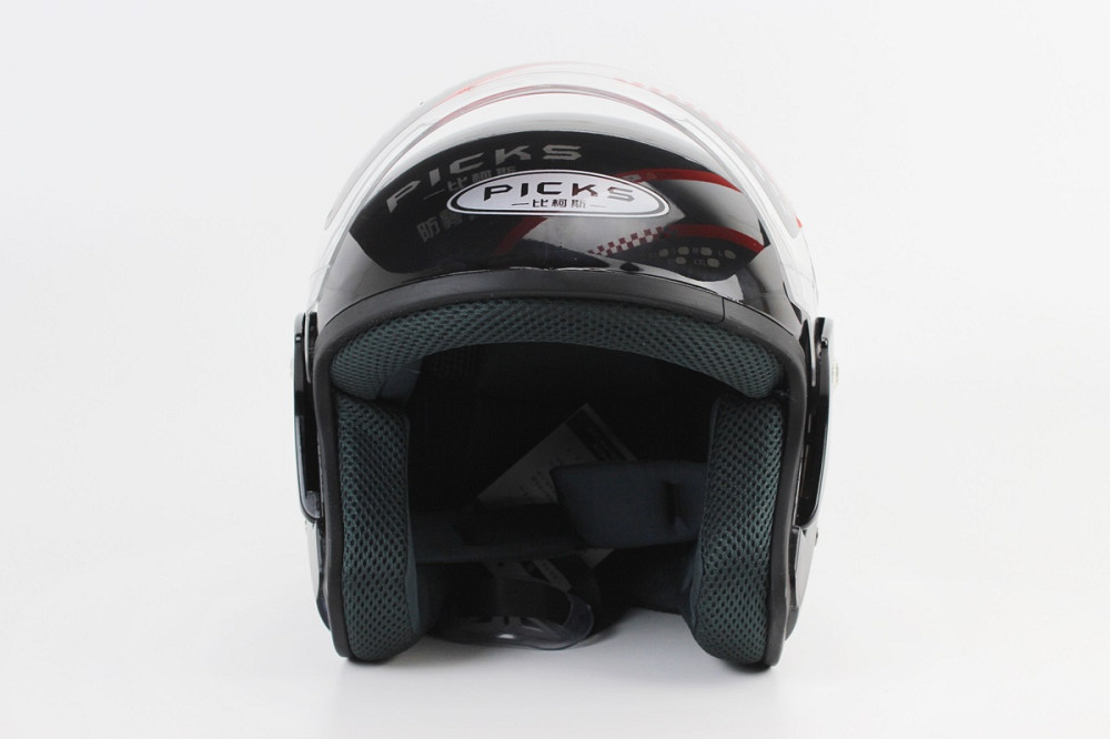 Шолом відкритий АТ-666, ЧОРНИЙ (можливі дефекти фарбування) Киев - изображение 5