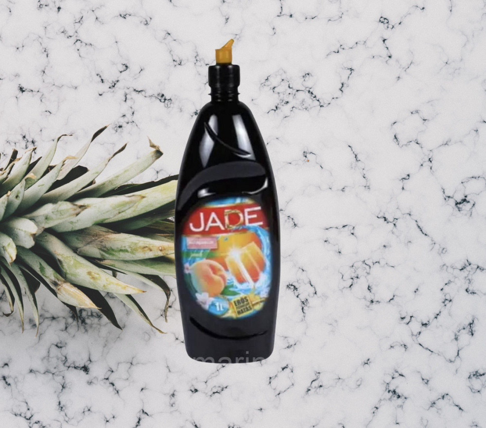 Jade гель для миття посуду Персик, 1 л Виноградов - изображение 2