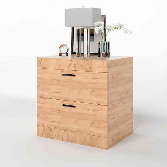 Тумба прикроватная Эверест Соната 50х38х50 дуб крафт золотой (DTM-2712) Львов