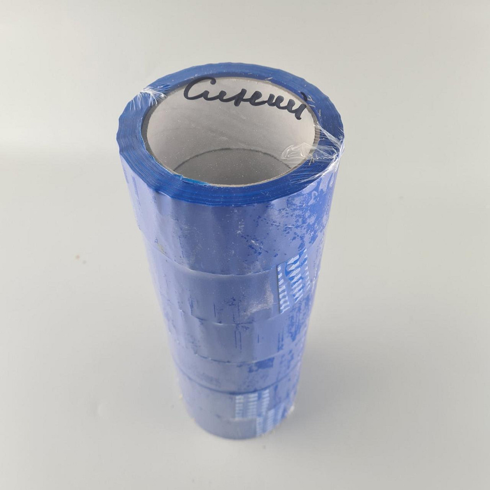 Упаковочный скотч Синий 38мк 45мм 80метров  