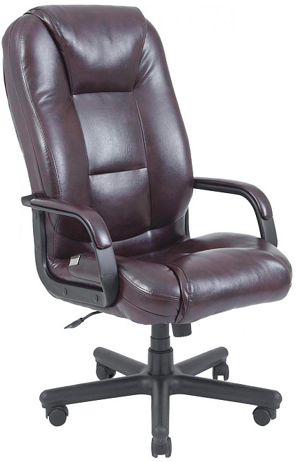 Офисное Кресло Руководителя Richman Seville Madras Dark Brown Пластик Рич М1 Tilt Коричневый Киев - изображение 1