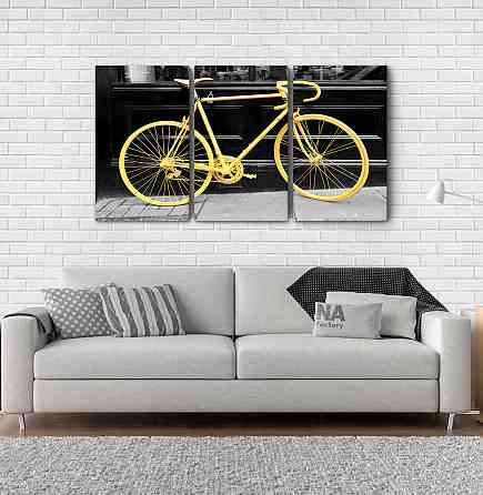 Модульна картина Велосипед Art-37_3А Київ