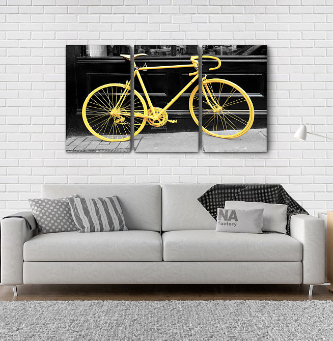 Модульна картина Велосипед Art-37_3А Київ - фото 2