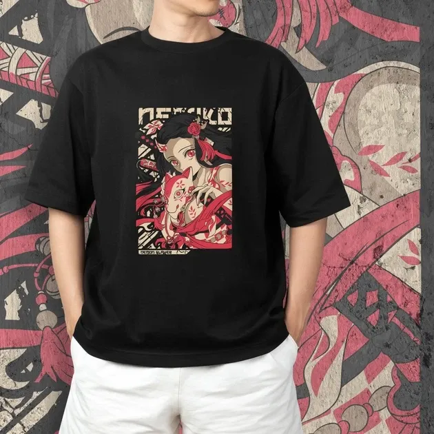 Футболка чоловіча з  принтом Клинок, рассекающий демонов Незуко 4 Розмір 48 Anime0409 Дніпро - фото 3