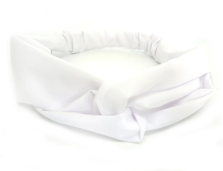 Літня біла пов'язка на голову Київ - фото 1