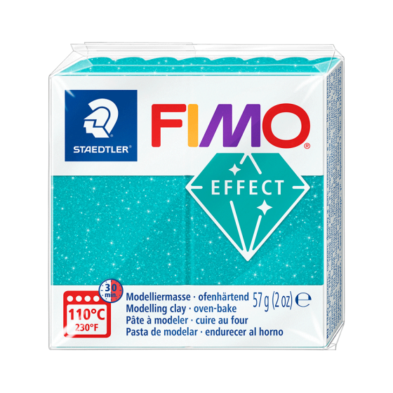 Пластика Effect Бирюзовая галактика 57г Fimo Киев