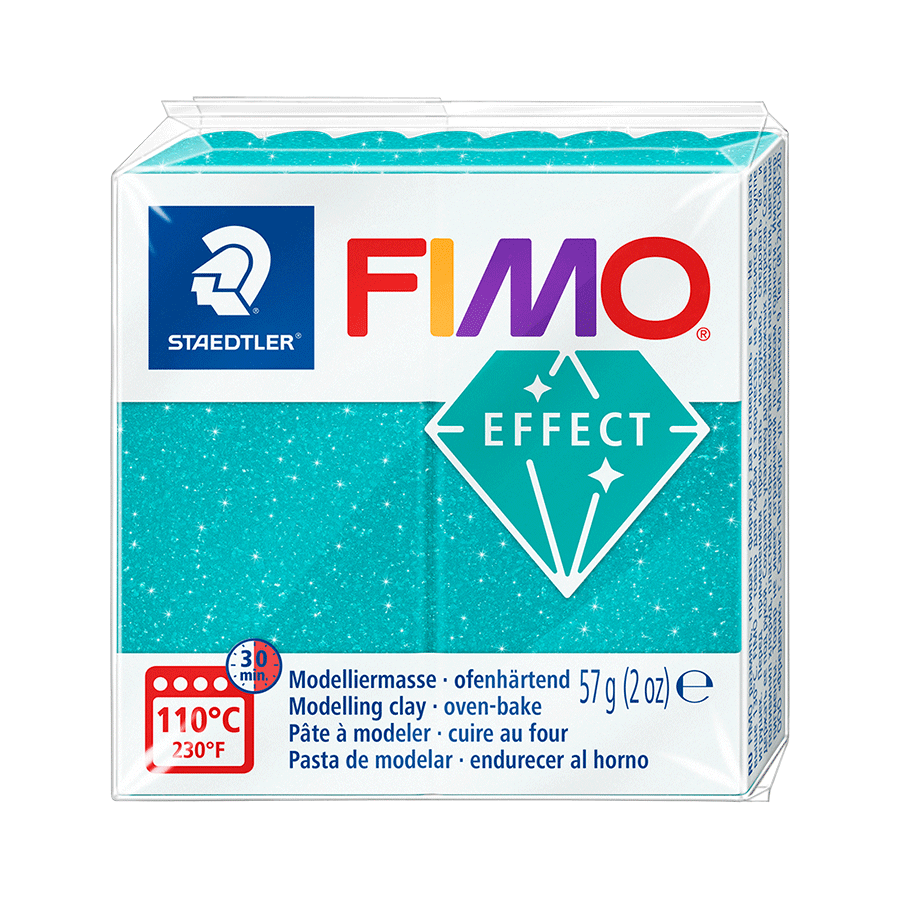 Пластика Effect Бирюзовая галактика 57г Fimo Киев - изображение 1