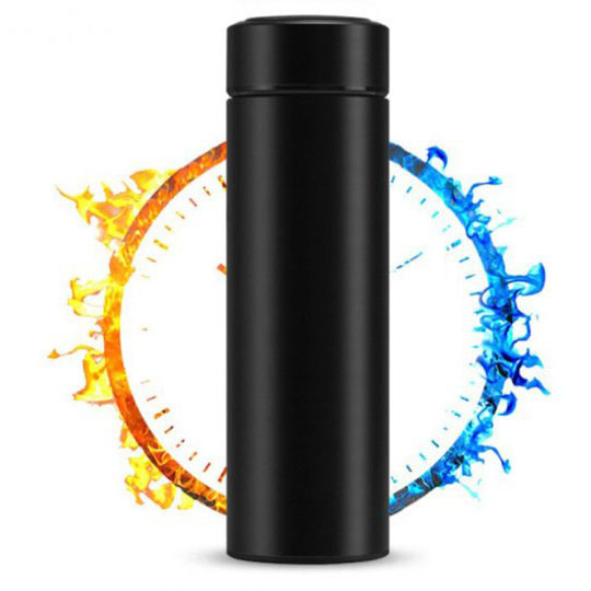 Умный детский термос с датчиком индикатором температуры, Термокружка для мальчика AE-91 Львов - изображение 2