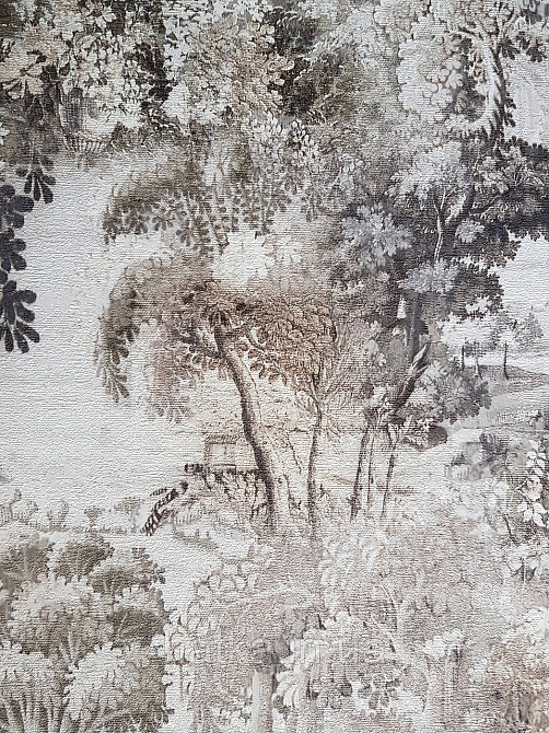 Шпалери вінілові на флізеліні AS creation Garda 1.06Х10.05 природа дерева коричневі бежеві Київ - фото 4