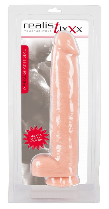 Фаллоимитатор большой на присоске GIANT XXXL Sex Aura Киев - изображение 2