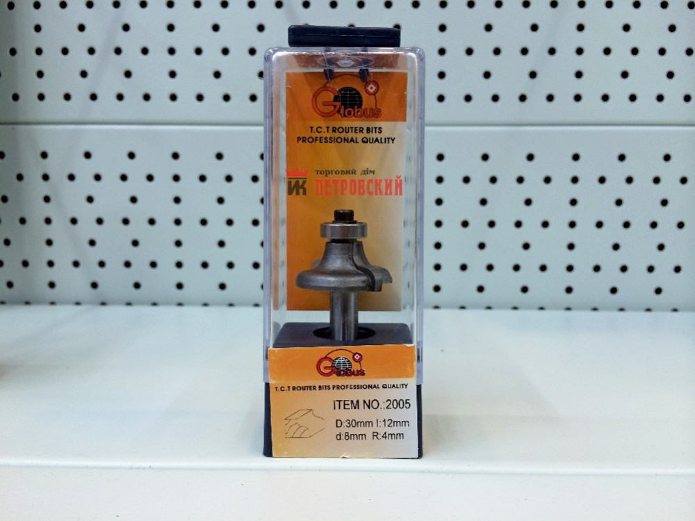 Фреза ГЛОБУС 2005 R4 крайкова фігурна Коломия - фото 2