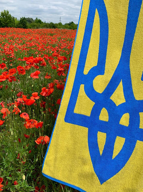Рушник Ideal Textile з патріотичним дизайном 70х140 см (56860791) Чернівці - фото 7