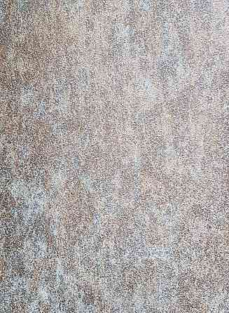 Шпалери вініл на флізеліні гарячого тиснення DU&KA Natura1.06х10 під штукатурку структурні коричневі з бірюзовою Київ