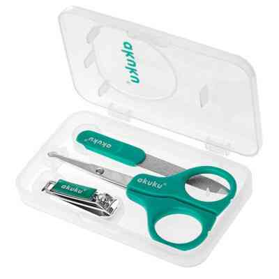 Детский маникюрный набор Akuku мятный (A0040) Винница