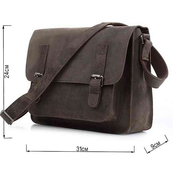 Сумка мужская Серая (Vintage) Киев