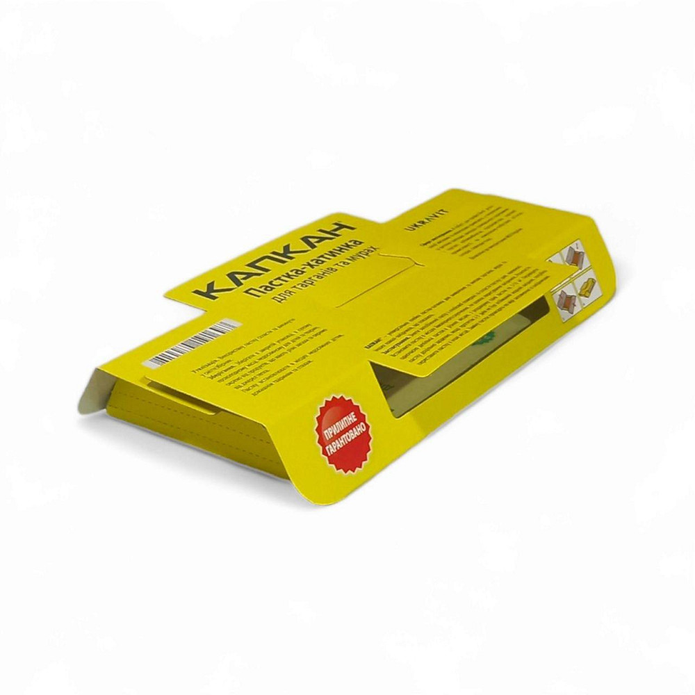 Капкан "Пастка-хатинка" від тарганів - клейова пастка-будиночок для знищення комах у будинку Харків - фото 4