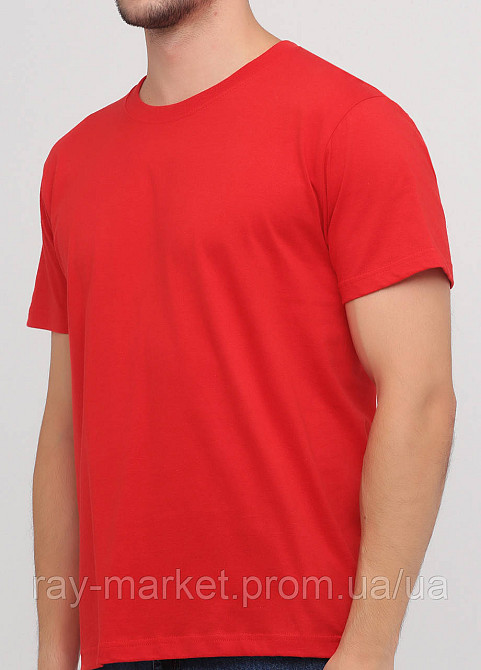 Футболка базова Stedman Classic-T Unisex  чоловіча червона (ST2000-SRE) Київ - фото 4