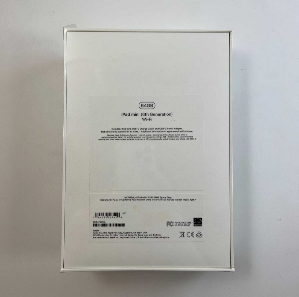 IPad mini 6 2021 64Gb Wi-Fi Space Gray MK7M3. Киев - изображение 5