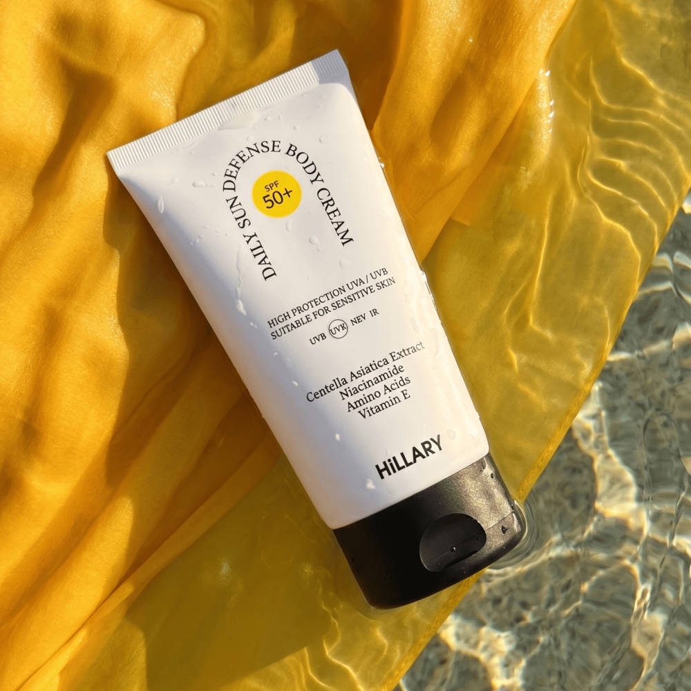 Сонцезахисний крем для тіла SPF 50 Daily Sun Defense Body Cream Hillary 150 мл Київ - фото 15