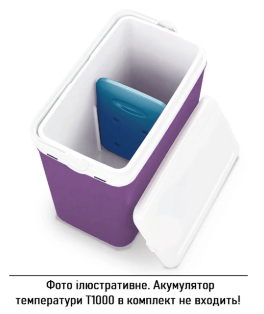 Изотермический контейнер Adriatic на 24 л, фиолетовый Киев - изображение 10