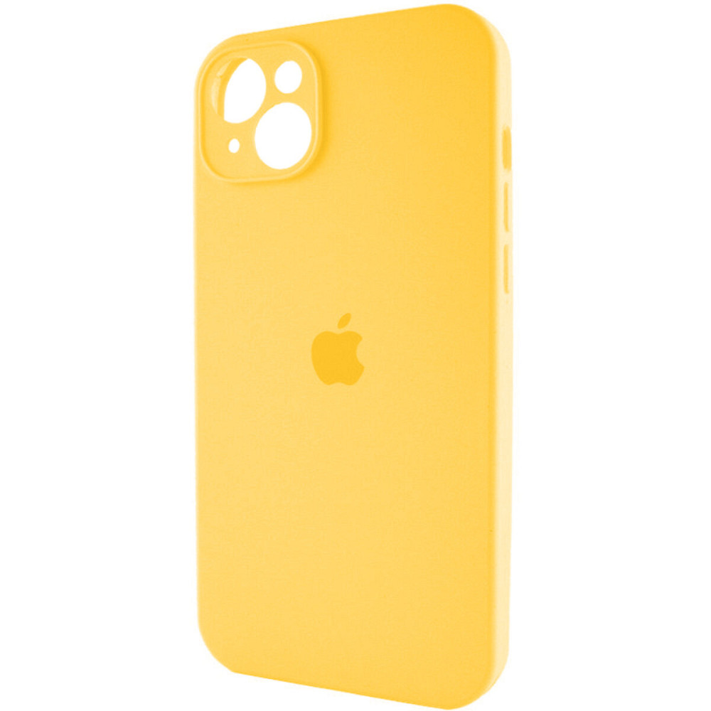 Чохол для смартфона Silicone Full Case AA Camera Protect for Apple iPhone 15 56,Sunny Yellow Киев - изображение 3