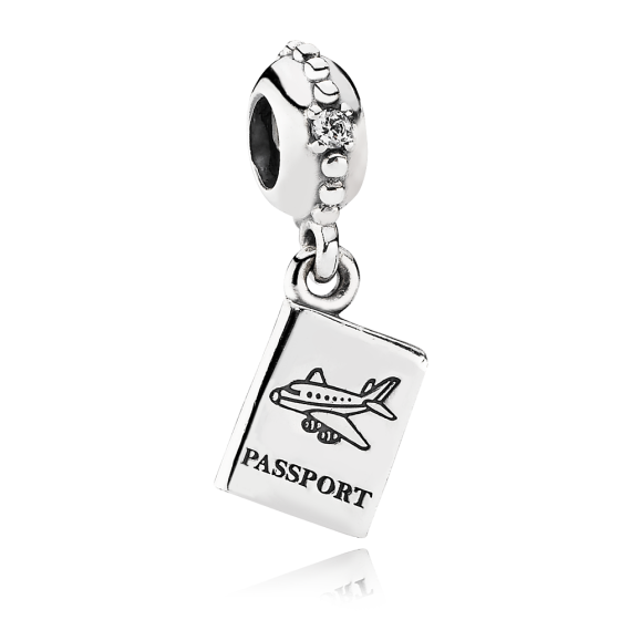 Срібна намистина Пандора "Паспорт" 791147CZ MasterSem Київ
