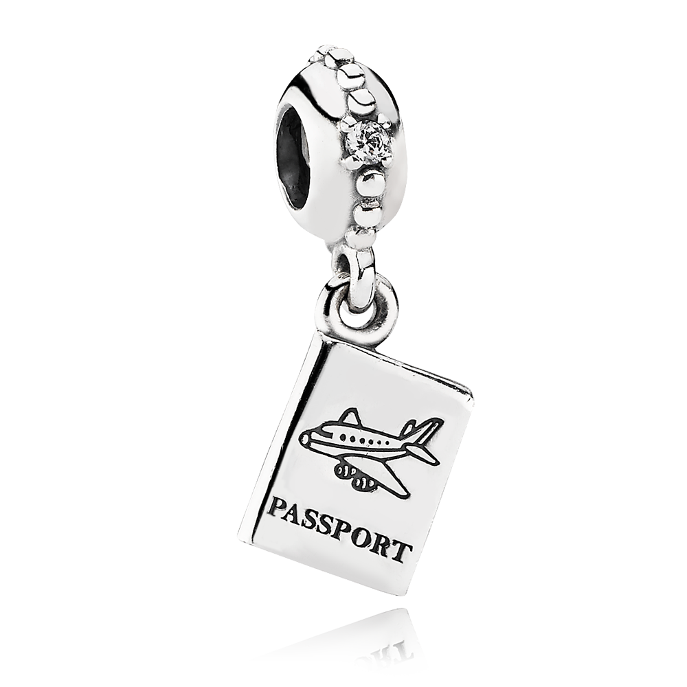 Срібна намистина Пандора    "Паспорт" 791147CZ MasterSem Київ - фото 1