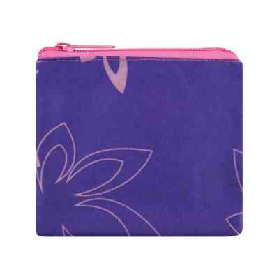 Кошелек детский Cool For School на блискавці "Квіти", фіолетовий (CF86367) Винница