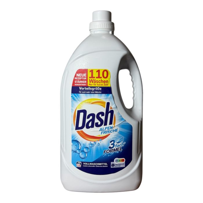 Гель для прання Dash універсальний Alpen Frische Universal, з ароматом свіжість Альп, 110 прань, 4,95 L Київ - фото 1