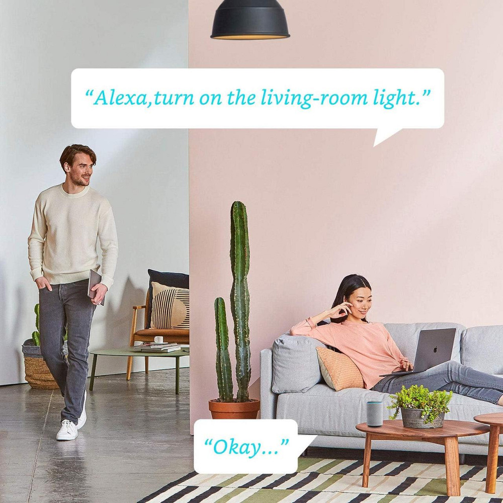 Комплект розумних LED ламп Linkind Zigbee E27 (9 Вт, 2 шт) з хабом: Smart-освітлення, Alexa/Hue, 2700-6500К Київ - фото 7