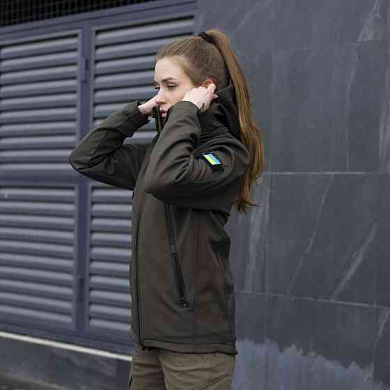 Тактична хакі куртка для жінок Pobedov Motive Київ