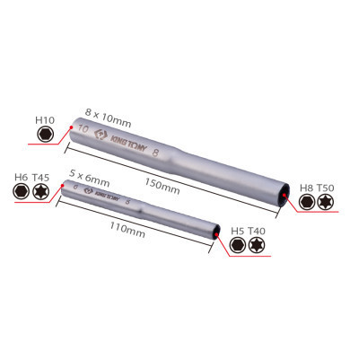 Подовжувач для інструменту KING TONY 5x6 8x10 мм (20002UB) Вінниця - фото 1