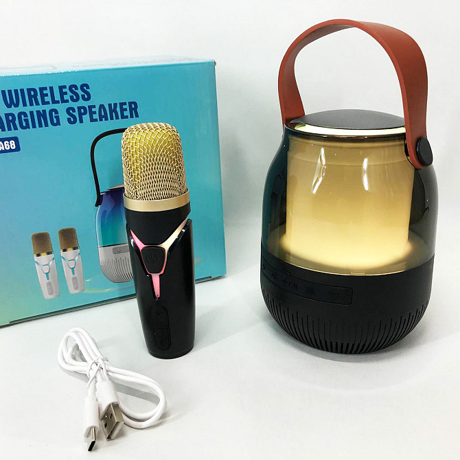 Караоке-мікрофон з блютуз краще, Bluetooth караоке мікрофон, Караоке домашнє дитяче WN-94 Одеса - фото 7