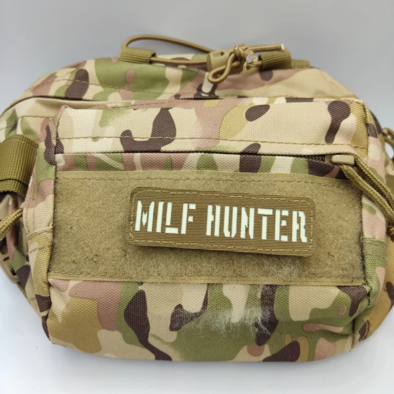 Патч / шеврон що світиться Milf Hunter Laser Cut койот Запоріжжя