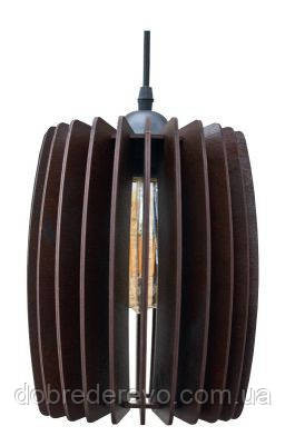 Люстра лофт, LOFT дерев'яні люстри лофт, підвіс, Світильник Loft Вижниця - фото 1