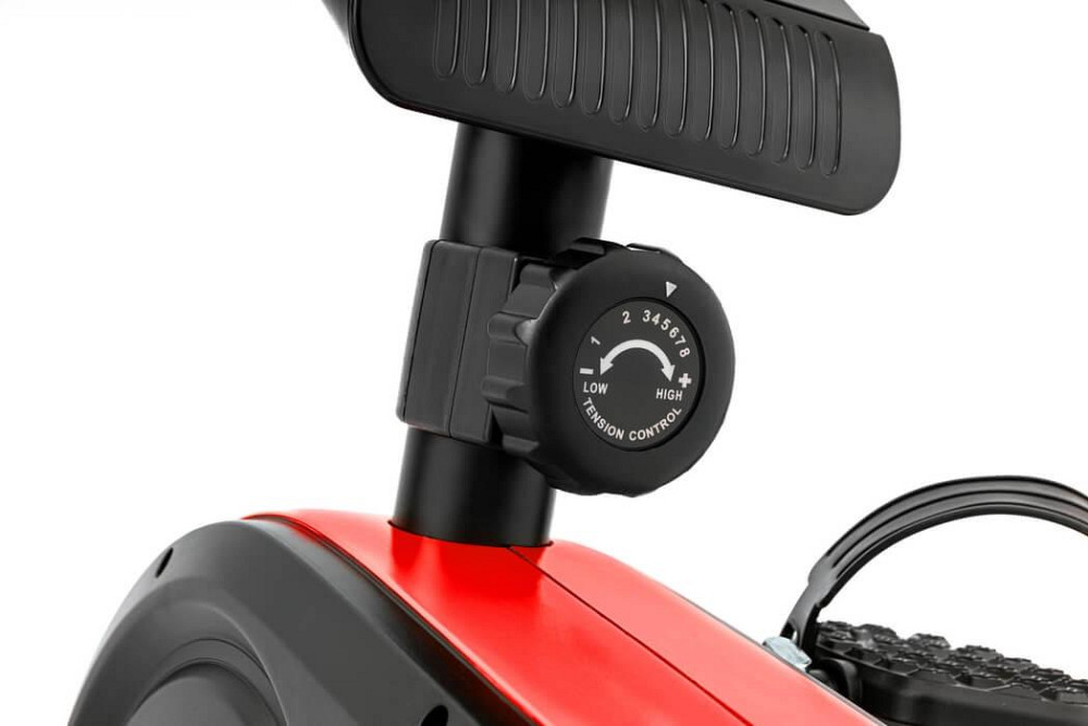 Горизонтальный велотренажер Hop-Sport HS-2050L Beat красный Киев - изображение 8