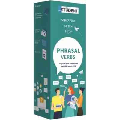 Обучающий набор English Student Карточки для изучения английского языка Phrasal Verbs, украинский (59123258) Винница