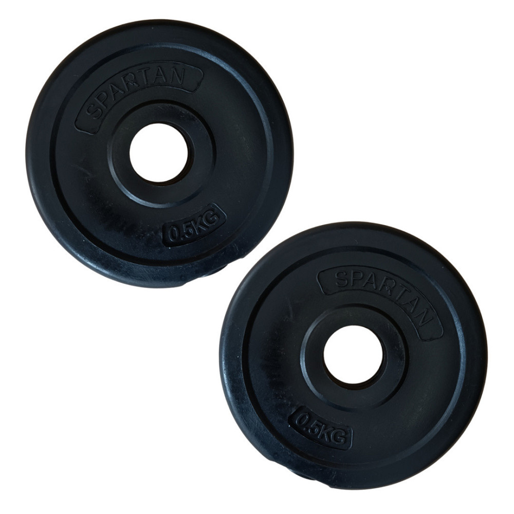 Диски для грифа SPARTAN 2х0,5 кг Київ - фото 1