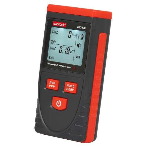 Тестер електромагнітного випромінювання (1-1999В/м, 0.01-99,99 t) WINTACT WT3120 Чернігів - фото 3