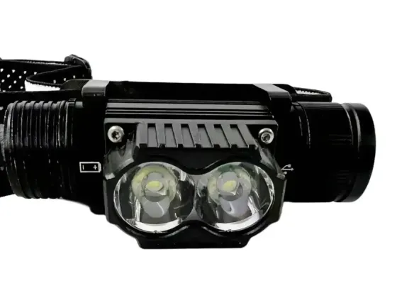 Налобний ліхтар з акумулятором 1x18650, зарядка Type-C, 3 режими світла, компактний і зручний Одеса