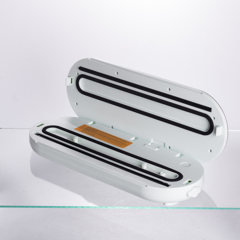 Yiwu Вакууматор побутовий для сухих та вологих продуктів 90 Вт сенсорний вакуумний пакувальник Коломия - фото 1