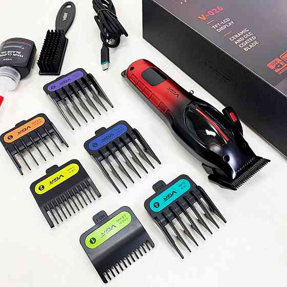 Модний машинка для стрижки волосся VGR V-026, Машинка для стрижки волосся з акумулятором JG-27 Львів