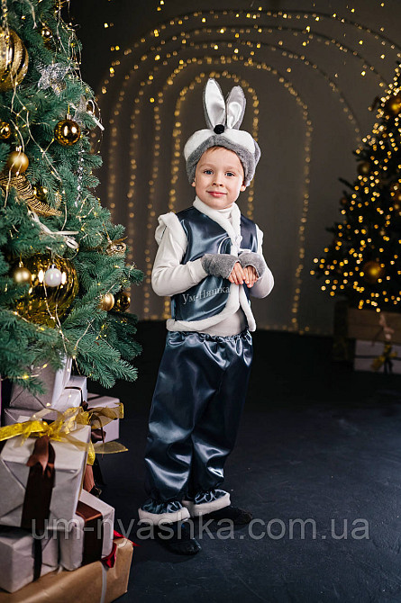 Детский карнавальный костюм зайца серого Заяц серый Кривой Рог - изображение 8