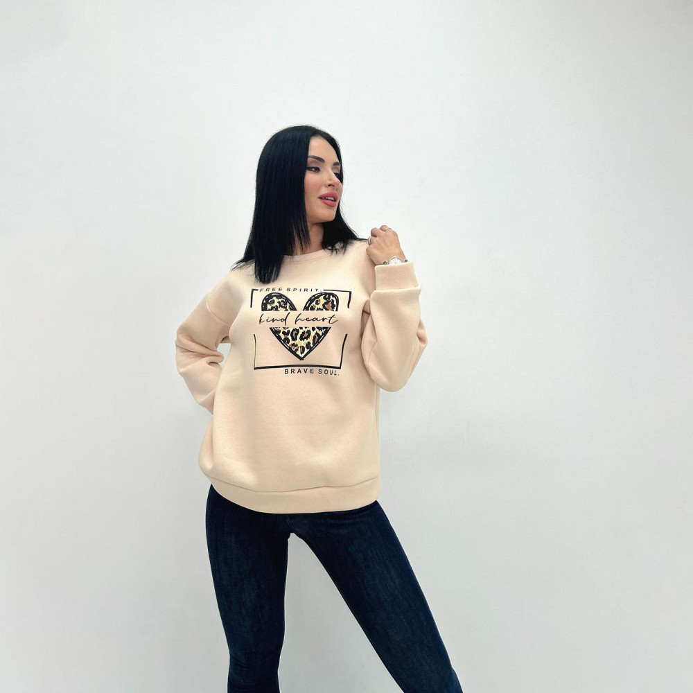 Жіночий батник на флісі "Brave" Турція оптом | Норма і батал Київ - фото 2