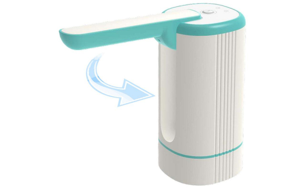 Помпа для води на бутель електрична ViO E21 біло-бірюзова Київ - фото 1