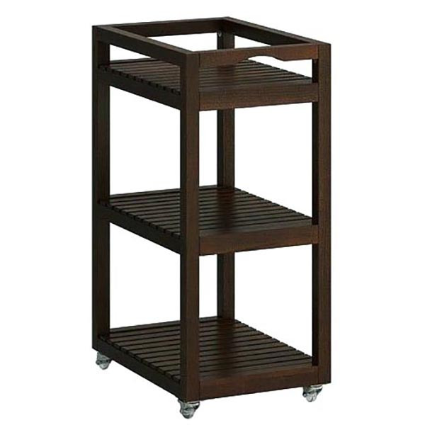 Етажерка для ванної на коліщатах "Туріман" капучино Миколаїв - фото 1