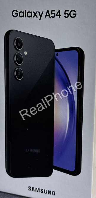 Смартфон Samsung Galaxy A54 5G 8/128GB Awesome Graphite (SM-A546BZKC) Киев - изображение 2